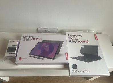 lenovo Idea Tab Plus 12.1" (8GB 256GB) + Pen + folio + gan charger