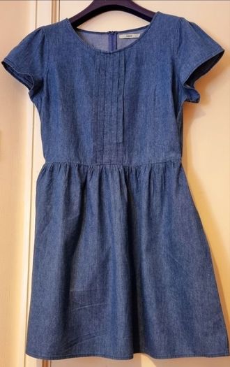 Oasis Harriet Denim Dress S 16