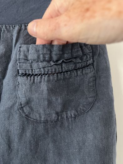 100% Italian linen trousers