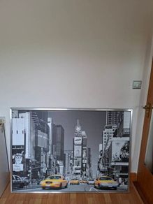 Ikea new york taxi scene wall art