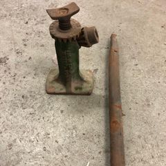 vintage car jack