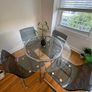 Round Glass Dining Table Image 5