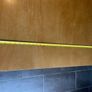 Solid wood dining table. Damage on corner as shown in photos. Image 10
