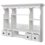 Wooden Kitchen Wall Cabinet White Image 4