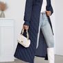 Brand New Women'S Elegant Quilted Long Coat Image 4