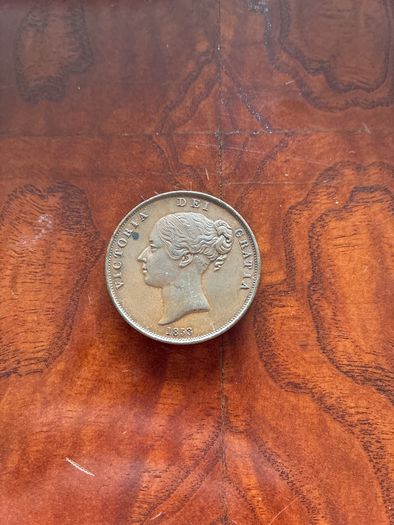 Uk 1 Penny 1853 Ef