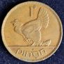 Ireland  1937 Penny Coin Image 3
