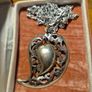 Vintage Pewter Pendant Image 4