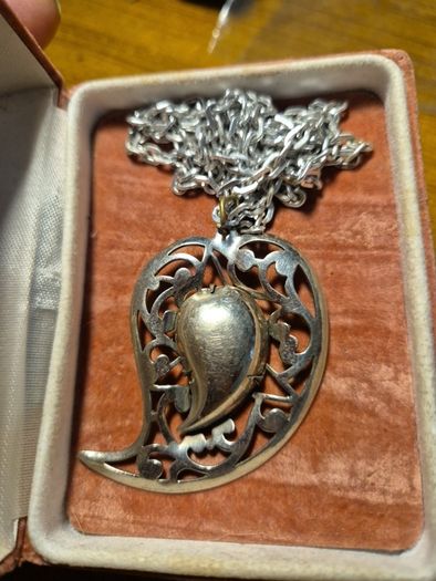 Vintage Pewter Pendant