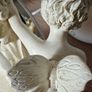 Beautil Vintage Ceramic Angel Clock Image 10