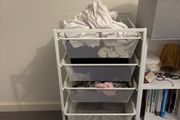 IKEA storage unit with 6 baskets