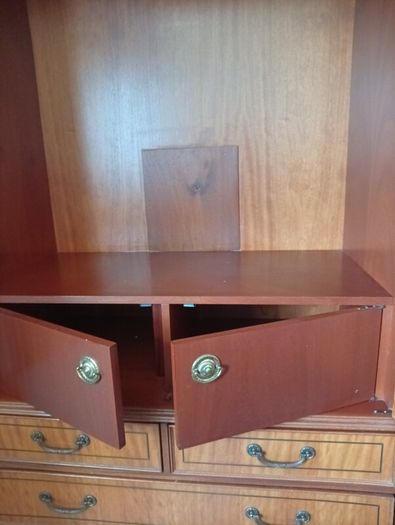Large solid wardrobe
