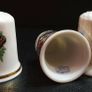 Collection of Bone China Thimbles Insect Themed Image 5