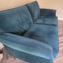 Velvet Sofa teal Image 4