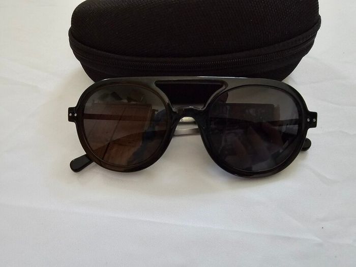 Michael Kors Black Aviator Sunglasses