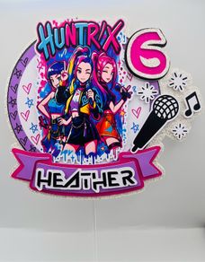 Huntrix Cake Topper