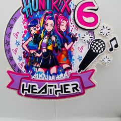 Huntrix Cake Topper