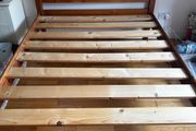 Very Solid 4Ft 6 Double Wooden Bed Frame - Can Deliver