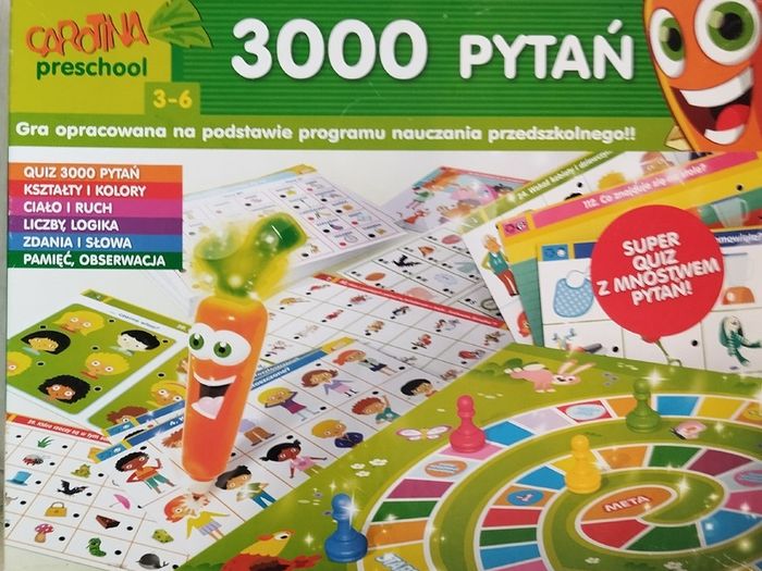 5 Polish Children's Games Bundle, Ages 3 to 7yo, 20euro