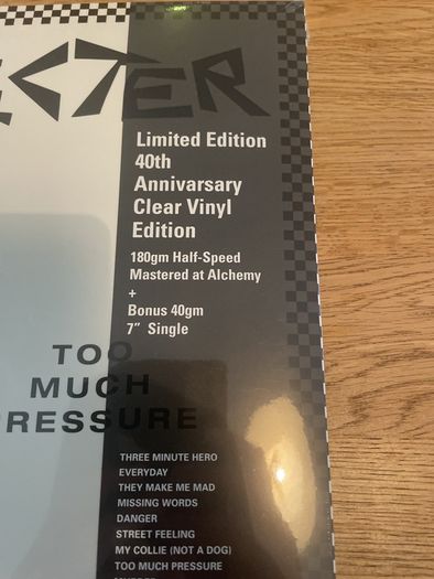 The Selecter Too Much Pressure. 2 Tone