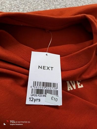 New.Next boy's t-shirt. Age 12