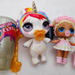 Poopsie Sparkly Critters Unicorn & L.O.L. doll series 3 Confetti Pop Flower Child