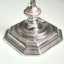 Harrods 758 grams, Solid Sterling Silver Candlesticks. Sir Richard Woodman Burbidge for Harrods, London. Candlesticks 2 .925 Sterling silver Image 6