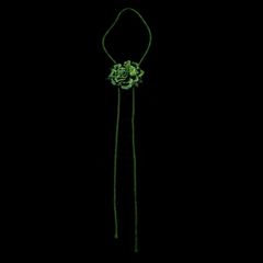 Brand new Designer 3D Embroidered Floral Necklace