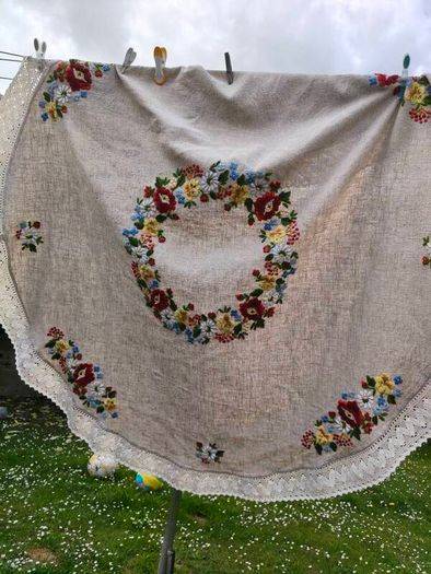 Vintage Tablecloth