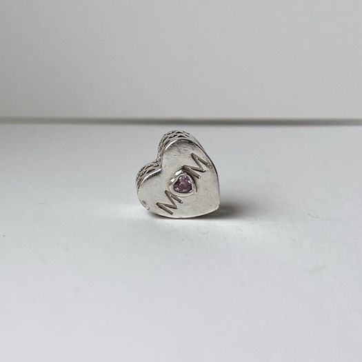 Sterling Silver Mom Charm