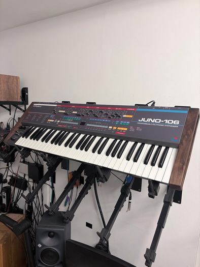 Roland Juno 106 Kiwi-106 Upgrade | 6 New Voice Chips | Fully Restored