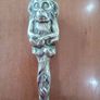antique brass monkey nut cracker Image 2