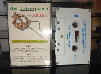 The Irish Express john Connors And Martin Battle-failte-1983 Includes Dedication By Both On Inlay