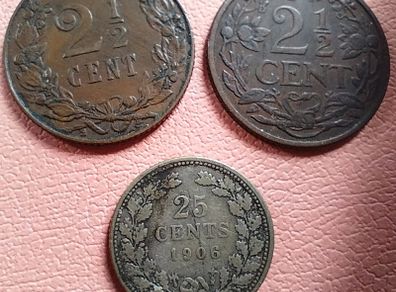 3 Coins from the Netherlands (25217)