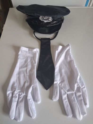 Halloween Accessory 3 Piece Police Officer Costume