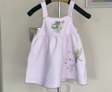 Baby Girls Pink Tinkerbell Dress from Primark  Age 9-12 months / EU 74cm
