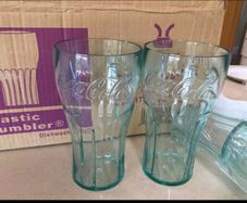 Coca Cola American Glasses Hard Plastic