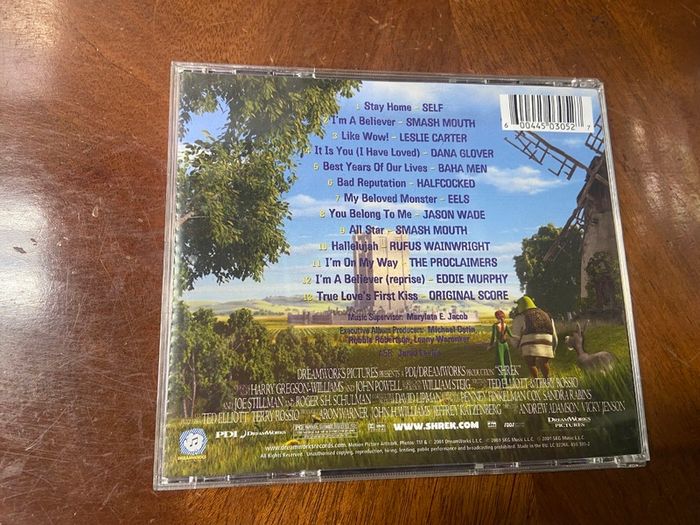 Shrek Original Soundtrack CD