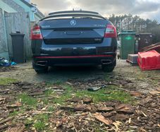Car for breaking