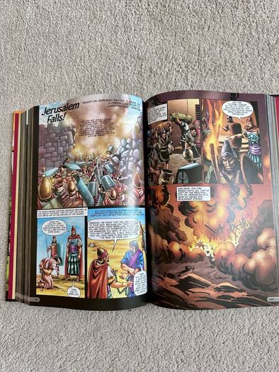 Perfect 1st Communion Keepsake The Action Bible Hardcover Comic for kids
