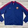 Nike Barcelona Barca Track Jacket Mens XL Image 2