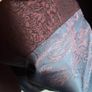 suit jacket-Jacquard Floral Blazer Image 7