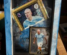 Erling Haaland Display Frame Unique Piece