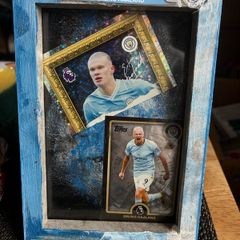 Erling Haaland Display Frame Unique Piece