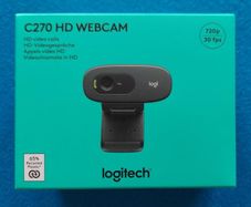 Logitech C270 HD Webcam 720p Video Noise Reducing Mic