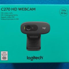 Logitech C270 HD Webcam 720p Video Noise Reducing Mic