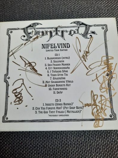 FINNTROLL: Nifelvind -Limited Tour Edition-2 CD ( Fully autographed pre-order)