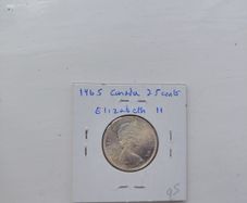 Canada 25 cents 1965