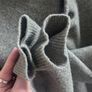 Olive color wool woman jumper Image 6