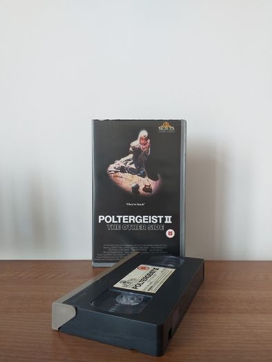 Poltergeist 2 The Other Side Horror Film VHS Pal Video Cassette Tape